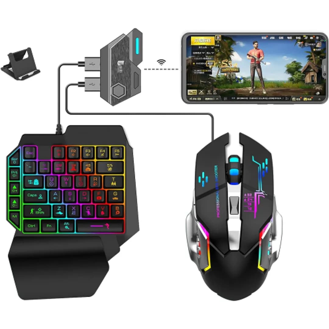 5 in 1 Mobile Gaming Combo Pack MK-500